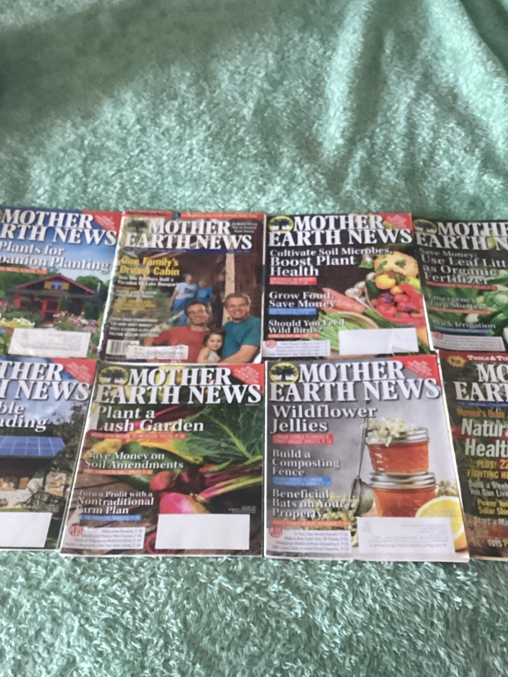 Mother Earth news vintage magazines